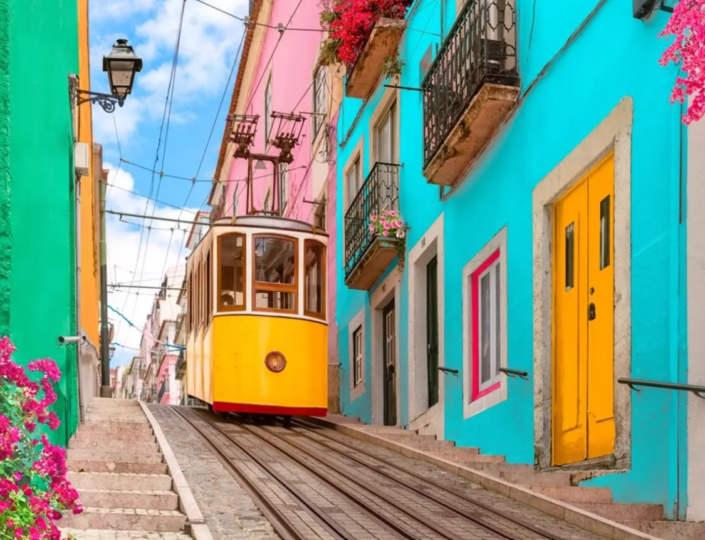 Lisbon tram